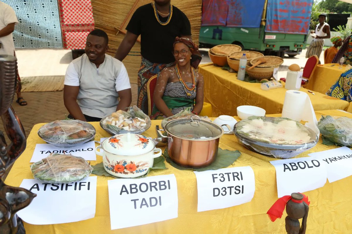 ghanatourismGTA's tweet photo. Did you know that Ghanaian cuisine is a reflection of our diverse culture and heritage? Let's celebrate the vibrant flavours of Ghana!
Join the launch of 'Feast Ghana' today.
Also happening; GTA Ladies Club #RepYourRegion @ 10am at ATIC.
#FeastGhana #FlavourOfGhana #CultureBites https://t.co/wH7m2zK0UG