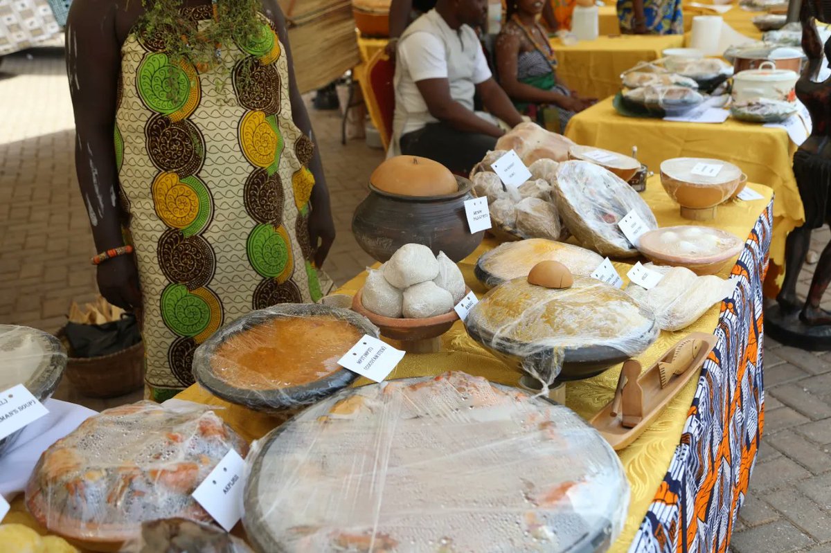 ghanatourismGTA's tweet photo. Did you know that Ghanaian cuisine is a reflection of our diverse culture and heritage? Let's celebrate the vibrant flavours of Ghana!
Join the launch of 'Feast Ghana' today.
Also happening; GTA Ladies Club #RepYourRegion @ 10am at ATIC.
#FeastGhana #FlavourOfGhana #CultureBites https://t.co/wH7m2zK0UG