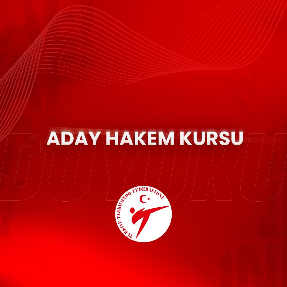 🥋Federasyonumuz 2024 yılı faaliyet programında yer alan 'Aday Hakem Kursu' 02-05 Mayıs 2024 tarihleri arasında Samsun'da gerçekleştirilecektir. 💻Detaylı bilgi için: turkiyetaekwondofed.gov.tr/?p=13170