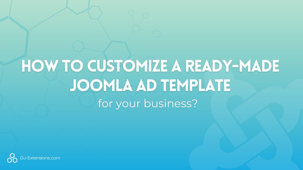 DJExtensions's tweet image. 🚀 Unlock the full potential of Joomla ad templates with our latest blog post! Learn how to craft two distinct portals for diverse topics using DJ-Classifieds. Read more: cutt.ly/0w74P5LQ

#joomlaadtemplate #classifiedsscript #joomlaclassifieds #classifiedsportal