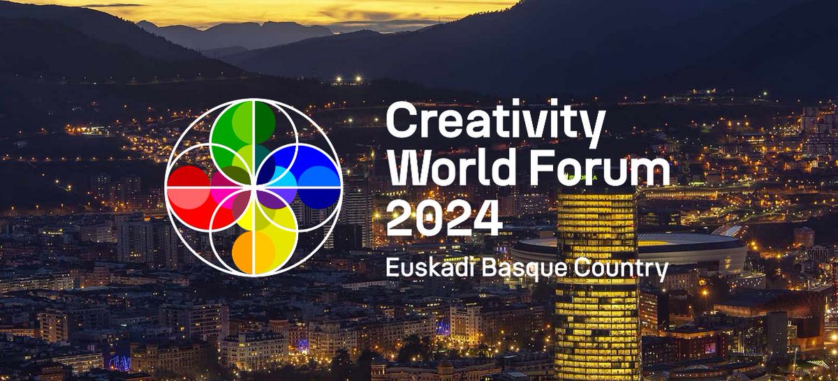 🚀 Day three of CWF24 just startet!
👉 Join the livestream: cwf2024.eus/livestream/

#CWF24 #CreativeWorldForum2024 #CCI #creativity #innovation #culture