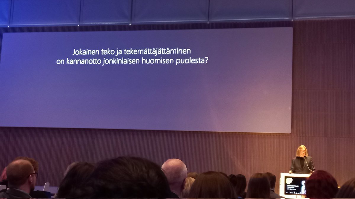 Onko millään mitään väliä vai kaikella vähän? Keynote: Tiedettä, taidetta, teknologiaa ja taloutta – mutta mitä varten? Hyvinvointi kriisiytyvässä ajassa, professori Arto O. Salonen #amkpäivät2024 #sivistys #katsetulevaisuuteen