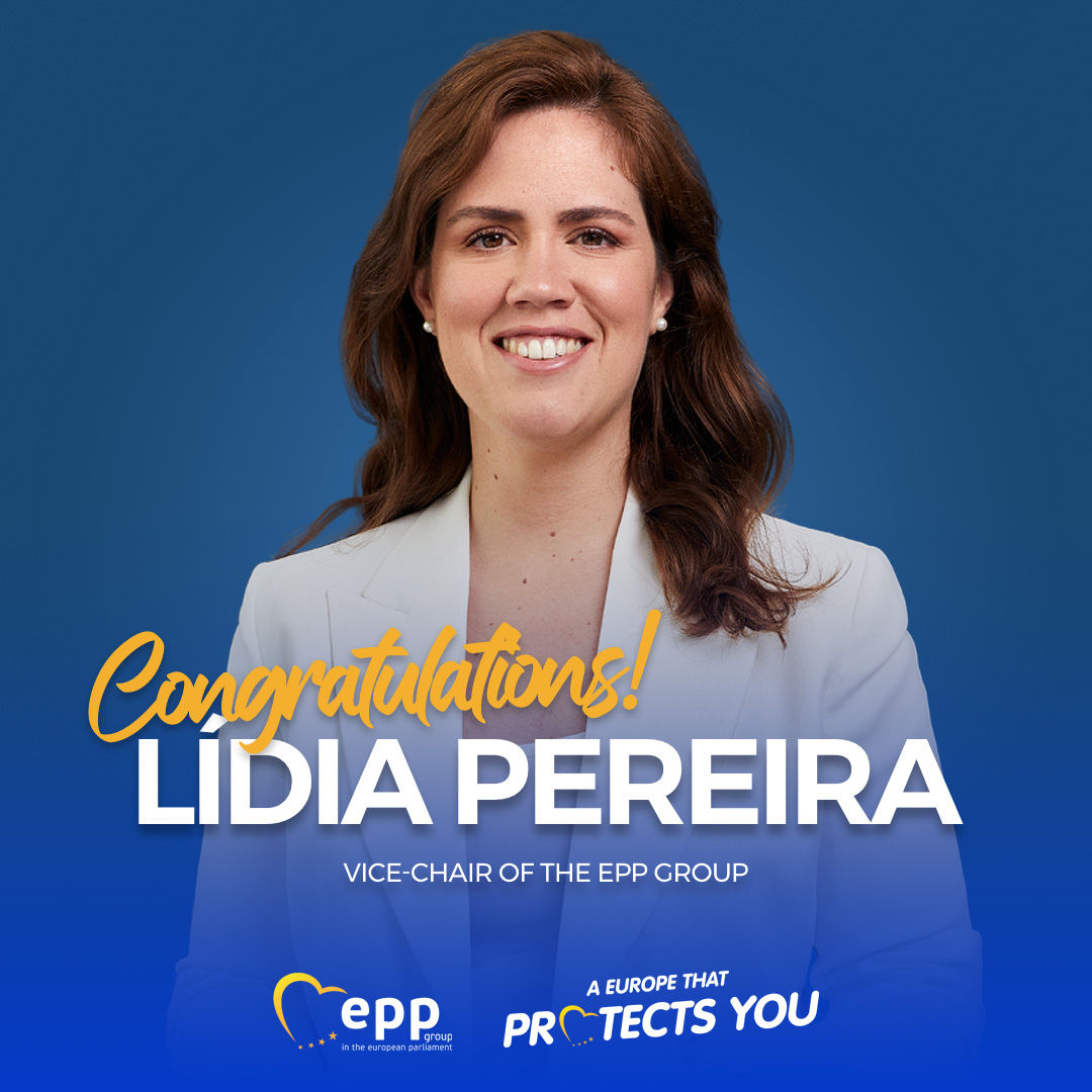 EPPGroup's tweet photo. Our Portuguese 🇵🇹 MEP @lidiafopereira has been elected as the new @EPPGroup Vice-Chair.

Congratulations!

#EPP4EU https://t.co/hb74FSOzaH