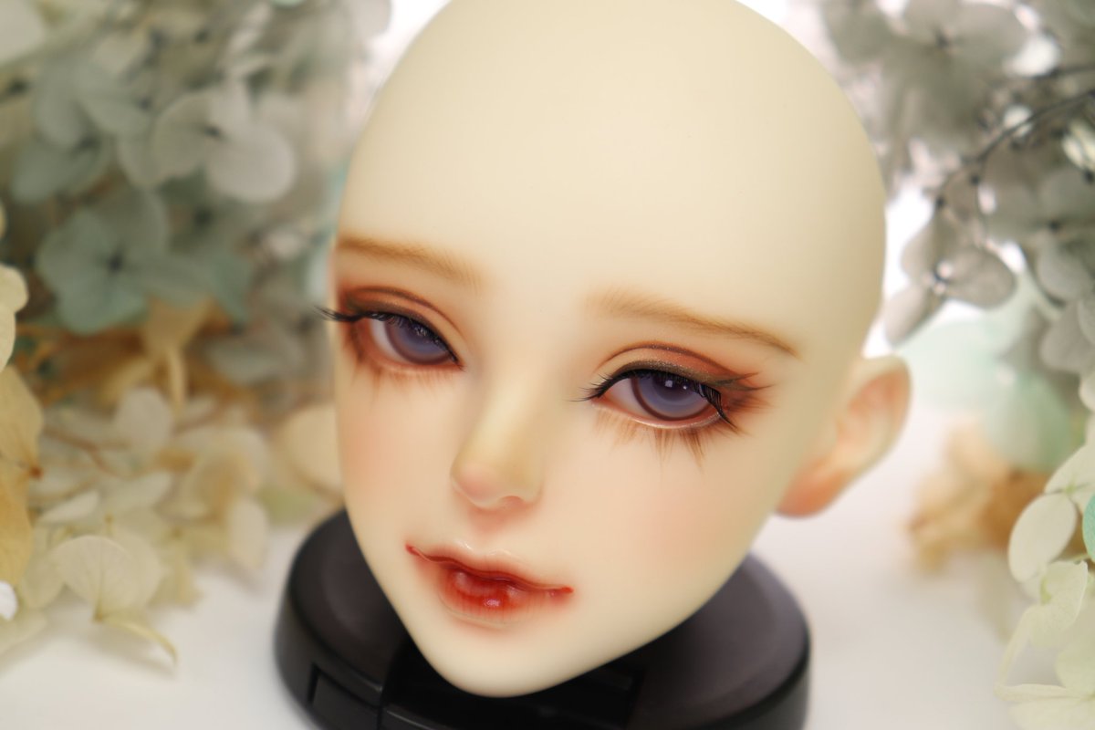 applebug44's tweet photo. Luts - Purple
#bjd #bjdmakeup #bjdfaceup #bjd娃妝 #bjddoll #カスタム　#ドルメイク https://t.co/N8KRENI6g3