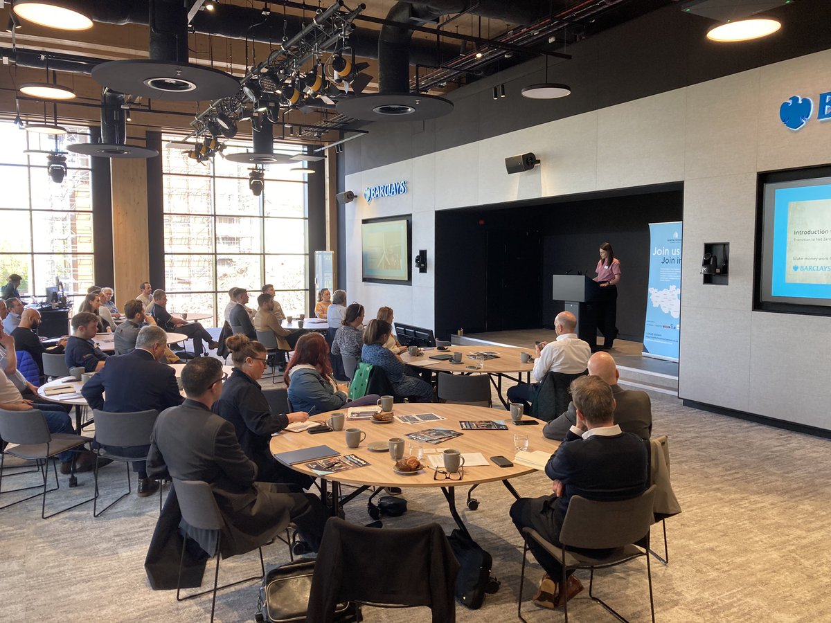 Kicking off our #CarbonReduction workshop at Barclays Radbroke in partnership with <a href="/Barclays/">Barclays Bank</a> <a href="/auditeluk/">Auditel (U.K.) Limited</a>