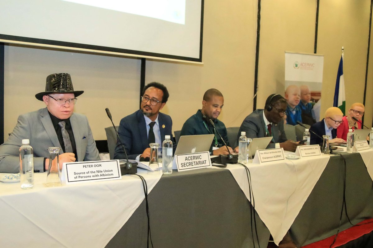 acerwc's tweet photo. For the Day of General Discussion on Solutions to Challenges faced by #ChildrenWithAlbinism, the first panel will set the scene with a comprehensive overview of the status ofchildren with albinism in Africa.
#ACERWC43 https://t.co/fOIfKuLQy6