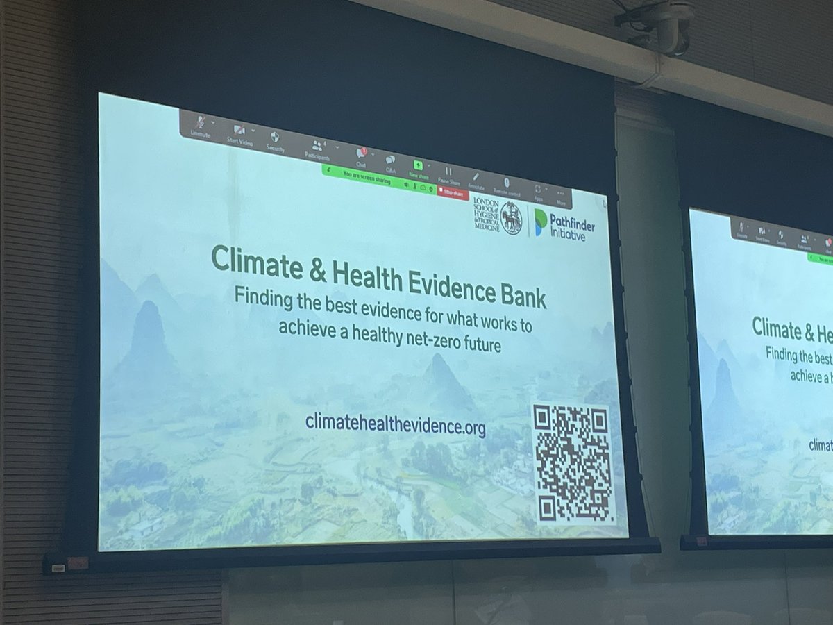 Where does the research on health and climate co-benefits comes from? Where is the evidence coming from?  @TamzinReynolds7 gives us some great insights and steps to address gaps.
#PHAM2024