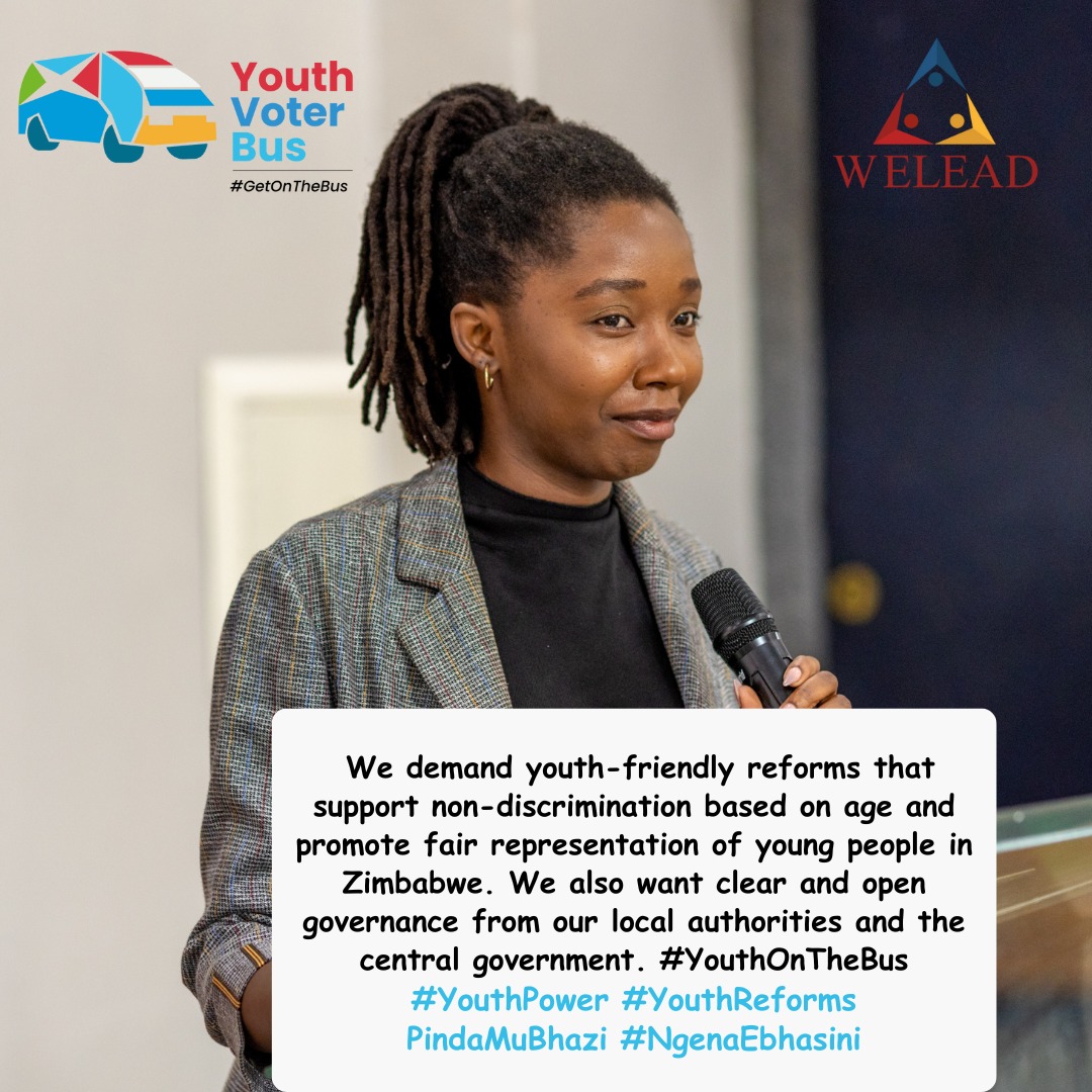 No to politics of discrimination. @weleadteam
#YouthPower
#YouthReforms
#GetOnTheBus
