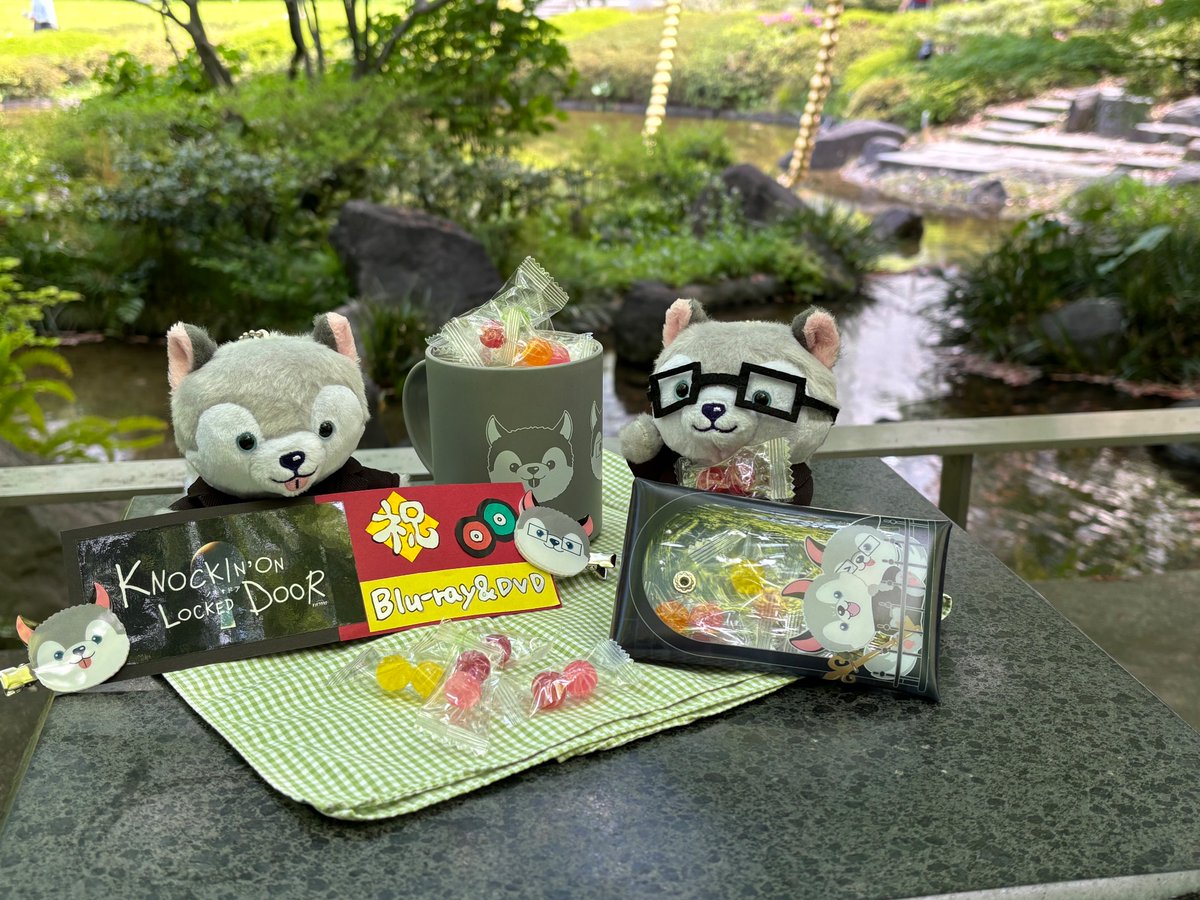 ⋰ 🐶倒理犬と氷雨犬🐶 青空お祝いピクニック🍭 ⋱ #ノッキンオン