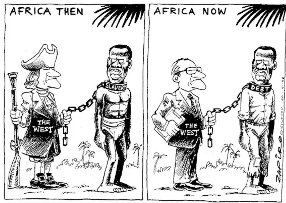 #Zambia is in the middle of a huge debt crisis. 80 years of IMF’s crippling loans continues to push debts up higher leaving little to spend to protect Zambian citizens from the climate crisis and economic hardship!

@IMFNews & @WorldBank need to #CancelTheDebt #80YearsAreEnough