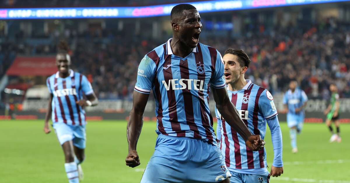 🔥 Onuachu geri dönüyor!: Trabzonspor'un golcü oyuncusu Paul Onuachu, 50 günlük aranın ardından yeniden sahalara dönmeye hazırlanıyor. Takımla çalışmalara başlayan oyuncunun, Kayserispor maçında sahada olması bekleniyor haberturk.com/trabzonspor-da… #TrSpor #TrHaber #TrNews