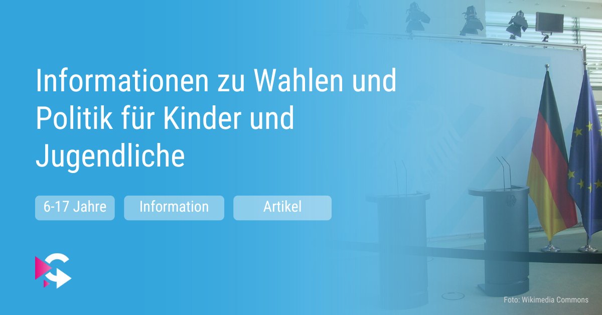 Passend zur Europawahl im Juni 2024 hat #Elternguide empfehlenswerte Online-Angebote zusammengestellt, die Kindern und Jugendlichen altersgerechte Antworten auf ihre Fragen zu Wahlen und Politik geben!
🇪🇺 elternguide.online/informationen-…
#EUWahlen #Medienerziehung #Nachrichtenkompetenz