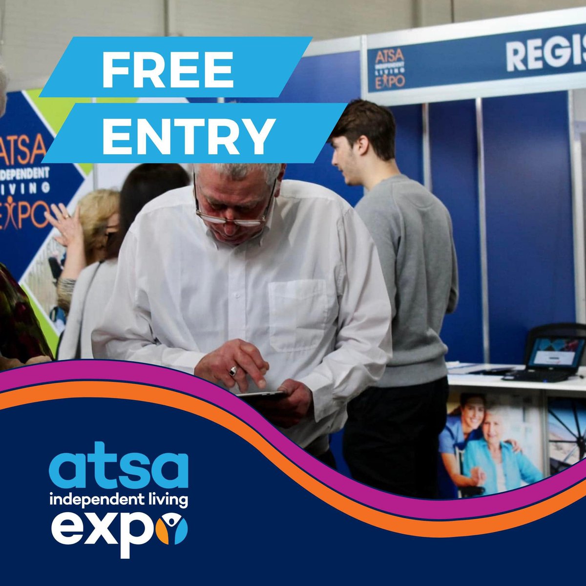 Mark your calendars Sydney, ATSA Independent Living Expo returns this May! 🗓 Wednesday 22 – Thursday 23 May 📍 Exhibition Halls 5-6 🎟️ expo.atsa.org.au/sydney-expo/ *Please note this event is TRADE ONLY