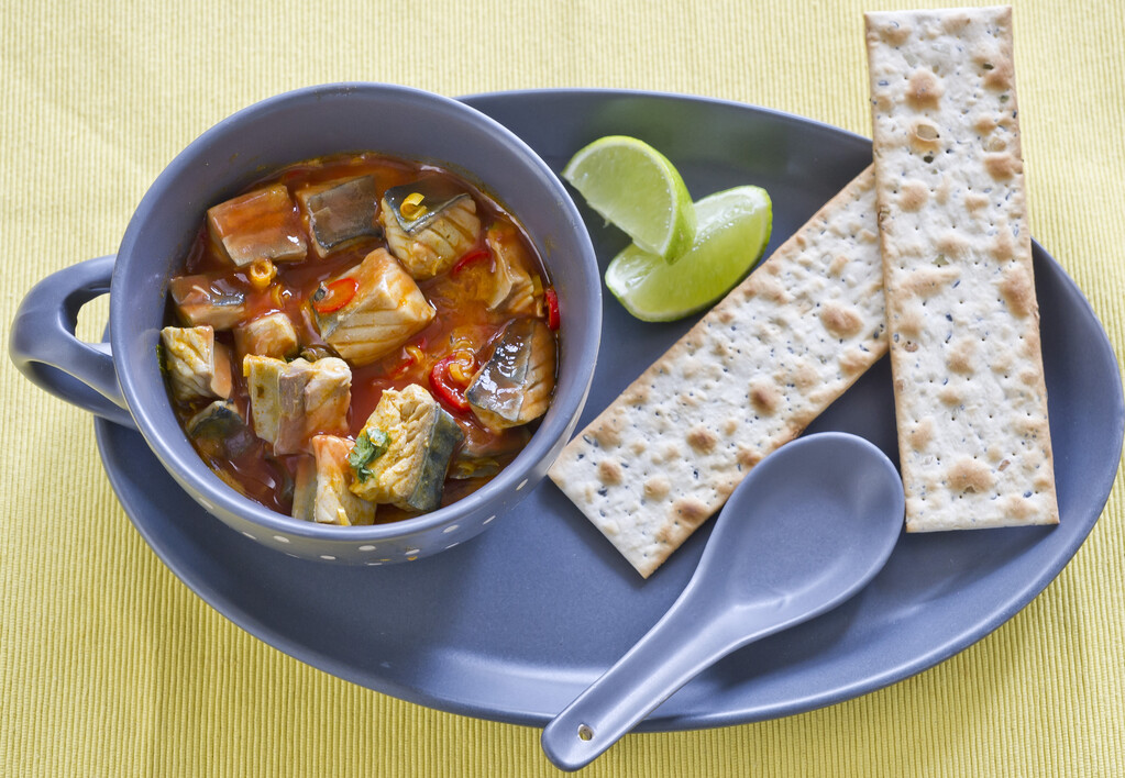 Try our recipe of the week - Tom Yum Mackerel Soup #LoveSeafood bit.ly/3Sq2uqp