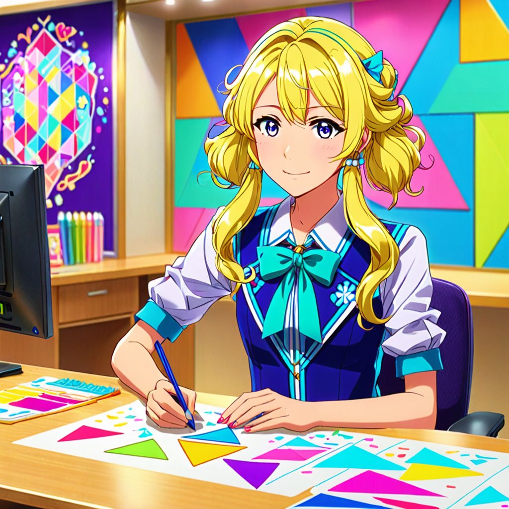 melinarguez's tweet photo. アイカツ！シリーズに登場するキャラ、星宮いちごの決めゼリフ「トライアングル・ハート」は、本来「ペンタゴン・ハート」になるはずだった。しかし、スタッフがペンタゴンの形を間違えて描いてしまい、三角形になってしまったという裏話がある。 https://t.co/1A3oSZ3h5E