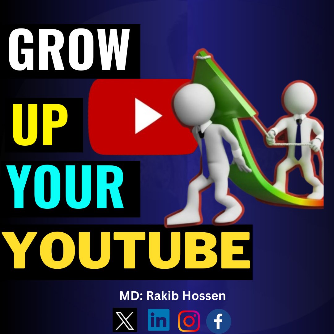 Are you ready to build a fantastic, measurable youtube brand?
HASHTAG:
#rakibhossen #rakibdigitalmarketer #rakibdmexpert #youtubevideo #videopromotion #youtubepromotion #youtubechannel #youtubevideos #youtubecontent #youtubevlogger #youtubeviews #youtubeinfluencer #youtubeengage