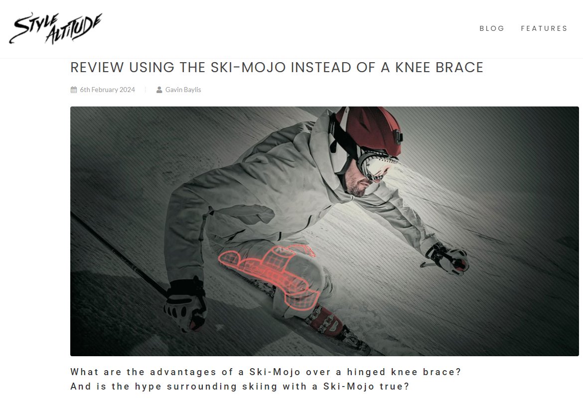We were delighted to read this recent review of the Ski Mojo on @StyleAltitude - “What a revelation it turned out to be!” ow.ly/JRRT50Rb5ER