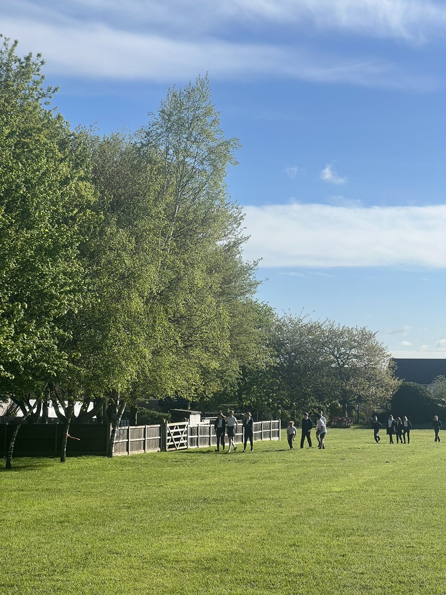 We enjoy starting our day with our 1k walk around the school grounds 🌞