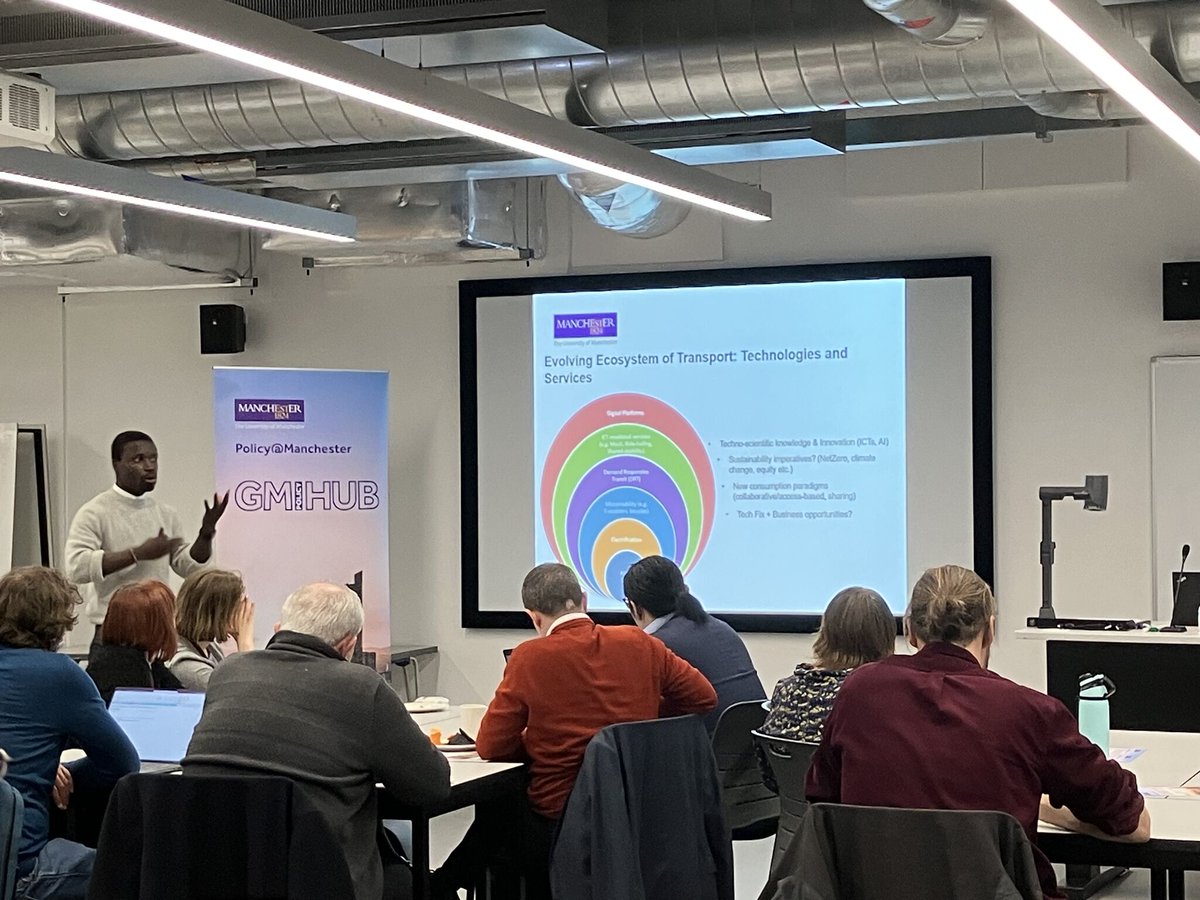 📣 Missed our February #GMPolicyHub seminar? A recording is now available on our website. 🚗 The seminar focused on AI and future transport and urban planning. 👉 Watch the recording here lnkd.in/dWUAzzNf