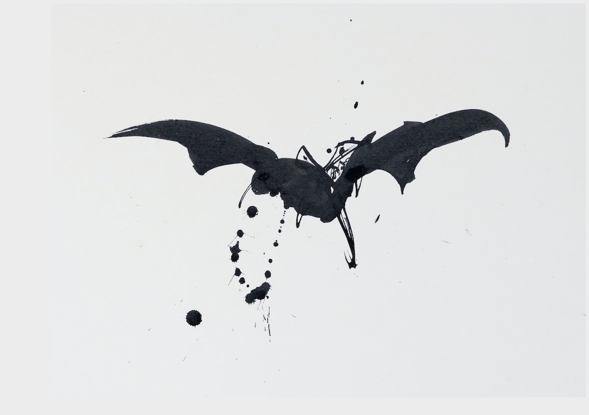 Splat bat! In the darkness, they navigate a labyrinth of echoes, masters of the unseen realm. With each flutter, they defy gravity's grasp, dancing on the precipice of chaos and wonder. Embrace the night's symphony, for in their flight, we find beauty in the macabre. #BatDay