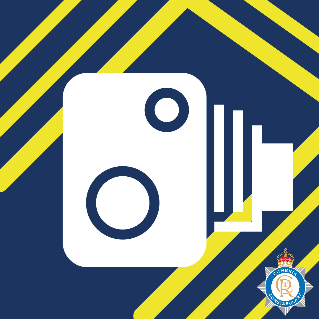 Today our Road Safety Camera vans will be operating on the M6 roadworks J42-J41, Barrow, Walney, the A590 between Ulverston & Barrow, Tirril, Newbiggin, the M6 J40 – J37 and the A66 between Appleby & Keswick. Please drive carefully
