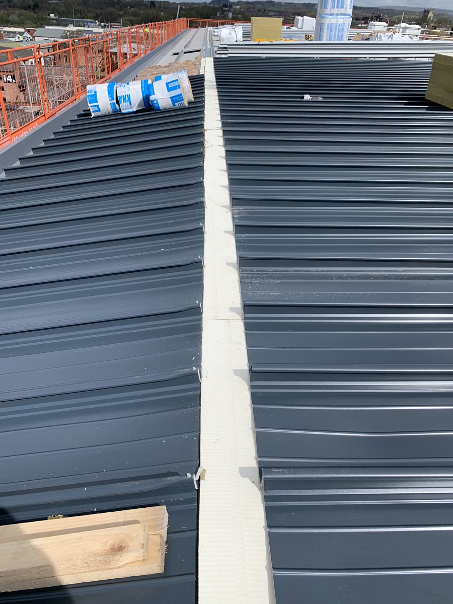🚧 Exciting Project Update! 🚧 - Eckersley Mill
👷‍♂️👷‍♀️ Our team has been hard at work, and we've got some fantastic progress to share this project!
🏠 What's New:
➡️Euroclad Euroseam roof system is going on.
Check out these snapshots of some of the progress! 📸