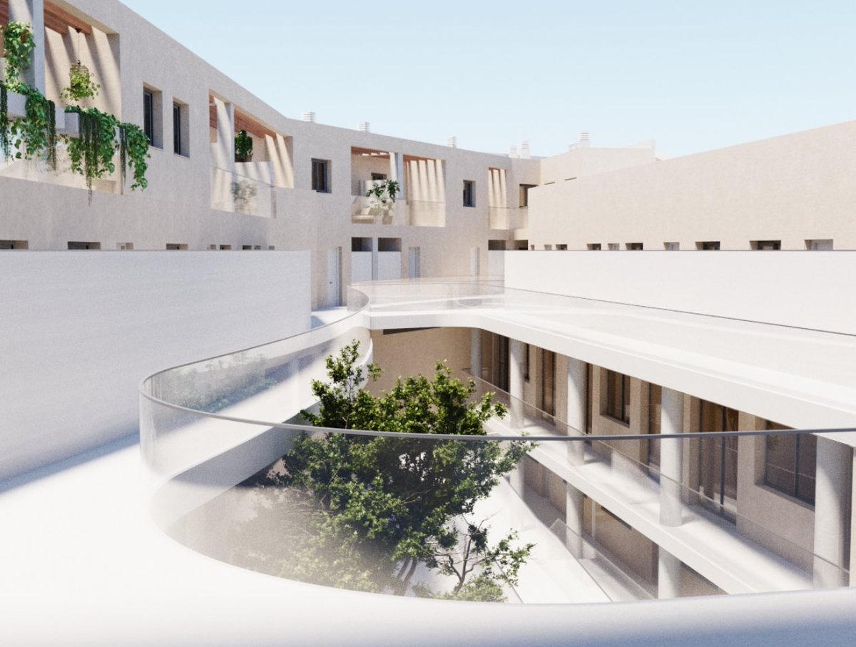 BaboonLab's tweet photo. Material de #render y #recorrido360 realizado para @ACCIONA en #Sevilla, para su promoción de #viviendas en #LaBarqueta.
Proceso de realización de la #infografía del #PatioInterior de las viviendas.

#ArchViz #Architecture #PropTech #RealEstate #Patio #PatioAndaluz #España #Spain https://t.co/WywvGKaEUK
