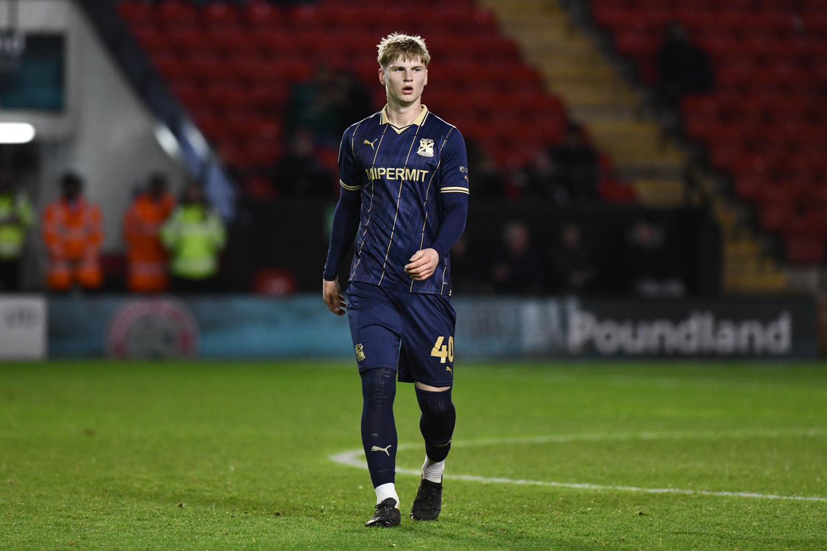 Congratulations to <a href="/academystfc/">Swindon Town Football Club Academy</a>'s Harley Hunt after making his #STFC first-team debut last night! 💫