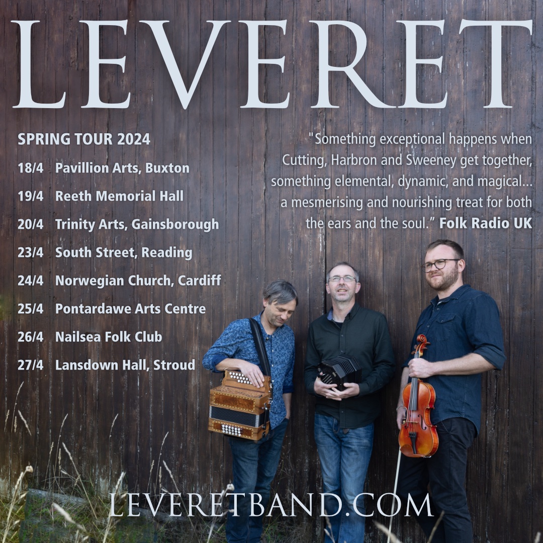 Tour starts tomorrow!! Snap up those last minute tickets... leveretband.com