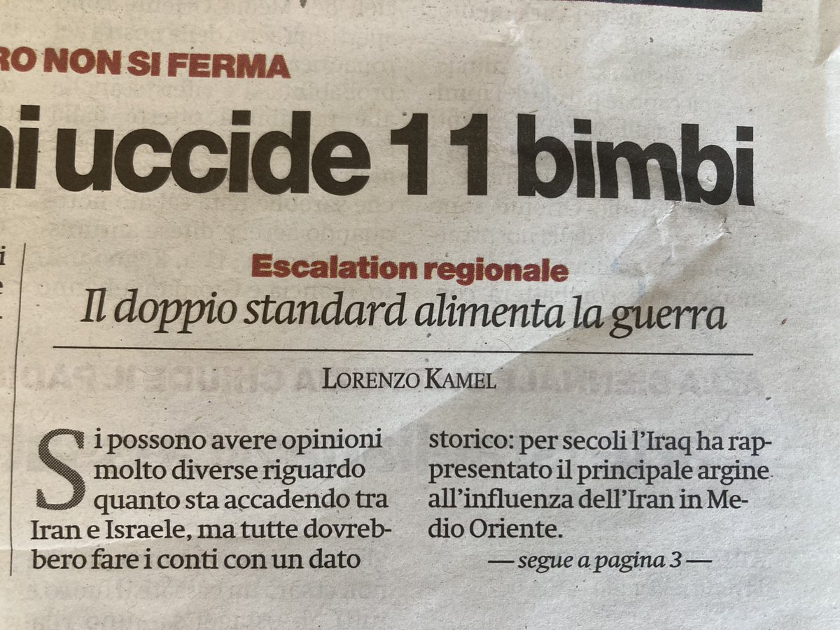 lorenzokamel's tweet photo. Quando🇮🇱ha attaccato il consolato iraniano a Damasco, nessuno dei paesi occidentali ha condannato. Quando l’🇮🇷ha risposto, sono intervenuti in modo solerte, invocando l'Onu.
Ne ho scritto, avendo come focus le dinamiche regionali, su @ilmanifesto di oggi.
https://t.co/x365J2B6Em https://t.co/oATVXddaR8