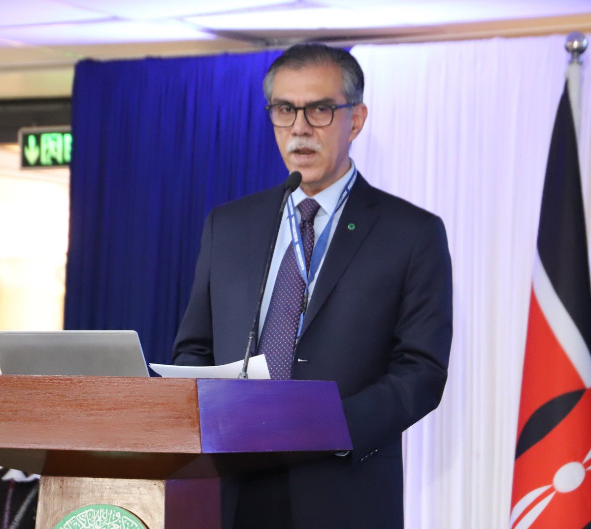 Cabinet Secretary for Information, Communications and the Digital Economy Mr. Eliud Owalo officially opens the Digital Transformation in East Africa Conference at the Aga Khan University in Nairobi. @CA_Kenya @konzatech @ODPC_KE @Kenyayearbook @ICTAuthorityKE @AKUGlobal