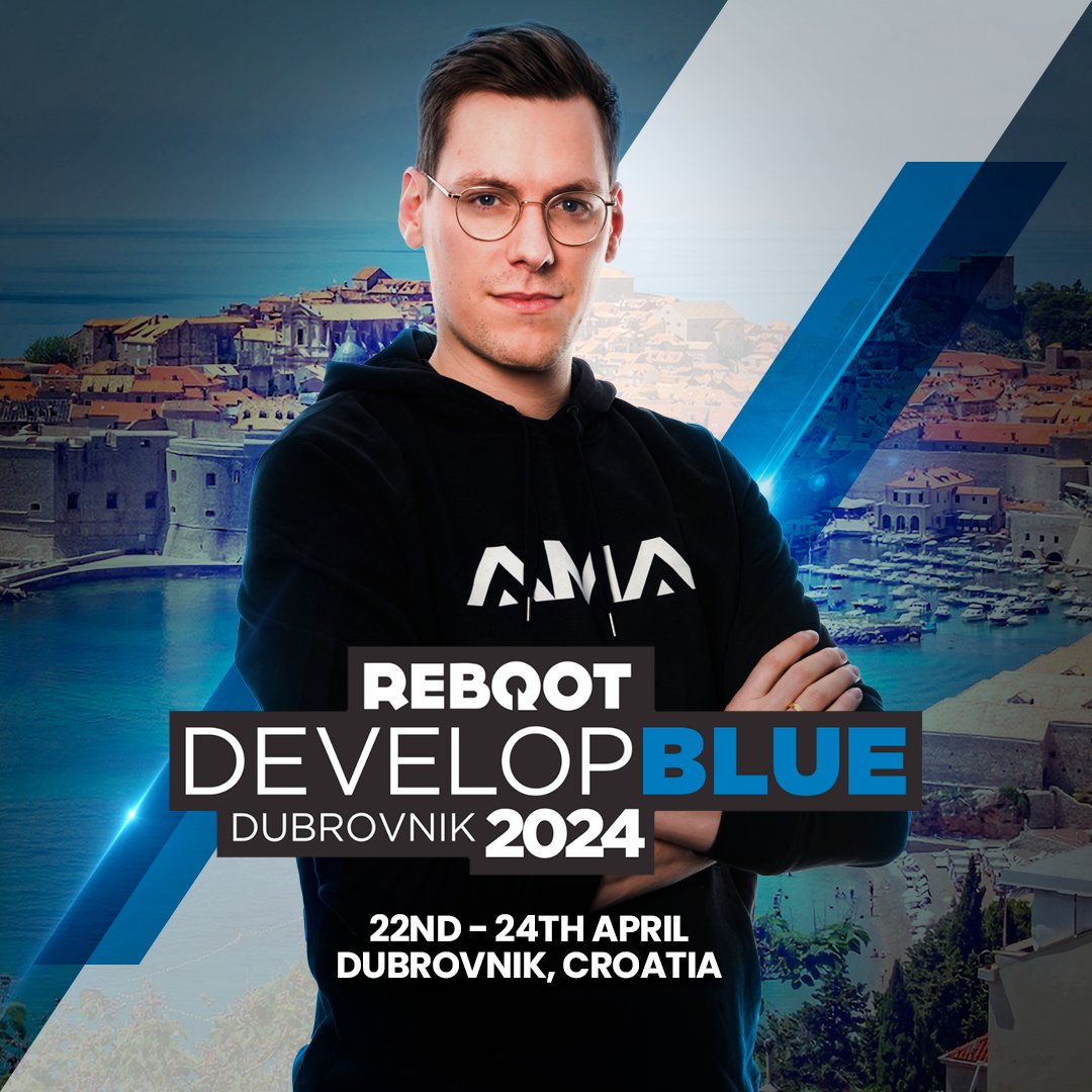 AttractModeAgcy's tweet photo. ↗️ @RebootDevelop boots up next week, and @Mirko_Buschmann is looking at who to meet in Dubrovnik. 👀 Want to chat about your games and see how our team can help?  Contact Mirko via DM or email (Mirko@Attractmode.de) right now. Let's connect! 🎮 https://t.co/EWQYr7eatr