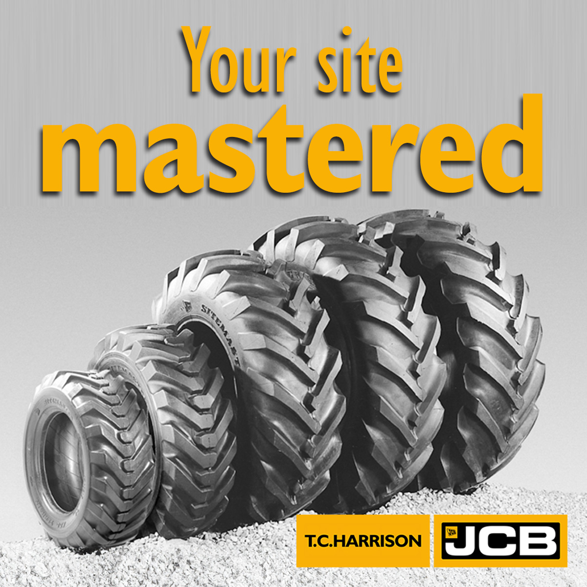 Master your site 💪 🛞 Discover JCB Sitemaster Tyres 👉 bit.ly/JCB-Tyres