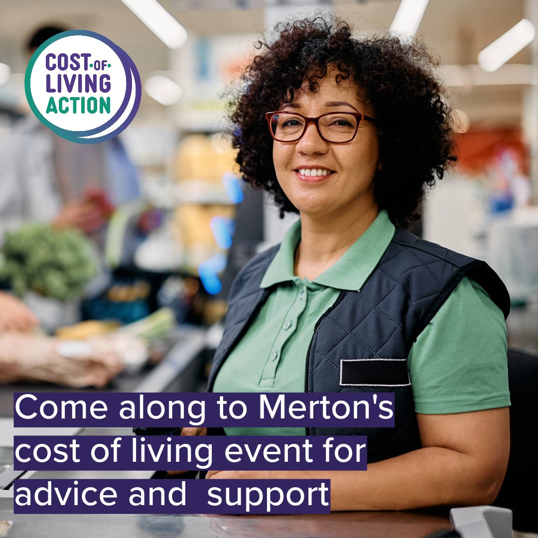 Get expert advice & support about debt, benefits, energy saving & more at the next #CostOfLivingMerton event: 📍 Merton Civic Centre, Morden 📅 Sat, 27 April ⏲️ 10.30am - 1.30pm Attend & receive a £10 supermarket voucher (one per household). 👉 ow.ly/LqaI50Rf36I