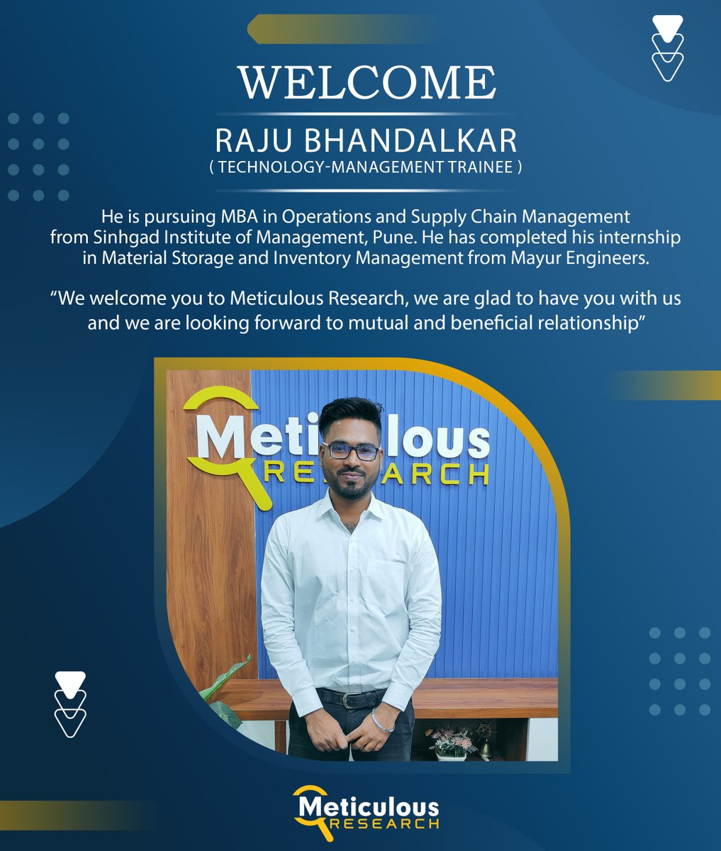 New Member In The House..!

#newhire #welcome #onboarding #newemployees #welcometotheteam #team #employment #teammeti #meticulousresearch