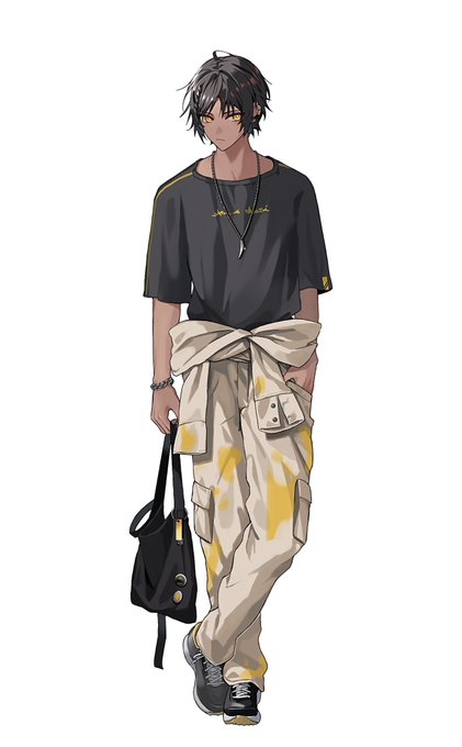 「clothes around waist shoes」 illustration images(Latest)