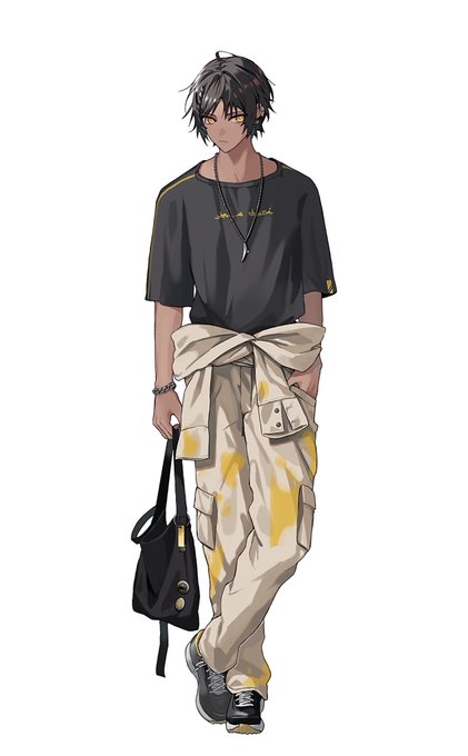 「clothes around waist jewelry」 illustration images(Latest)