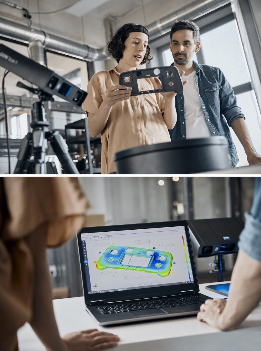 #HandsOnMetrology Validation of 3D Printing by #CentralScanning.

Leveraging our partnership with #HandsOnMetrology (powered by Zeiss/Gom), we offer unmatched accuracy, ensuring every print meets the highest standards. 

Learn more: central-scanning.co.uk/high-value-3d-… 

#Precision3DPrinting
