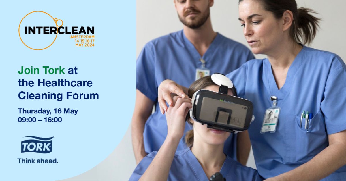 We are excited to have <a href="/TorkUK/">TorkUK</a>, the leading global brand in workplace hygiene, as the Silver sponsor for the Healthcare Cleaning Forum. Make sure to attend and grab your bag for the conference!
 
To learn more about Tork at #Interclean 2024, visit: bit.ly/4aC881T

[Ad]
