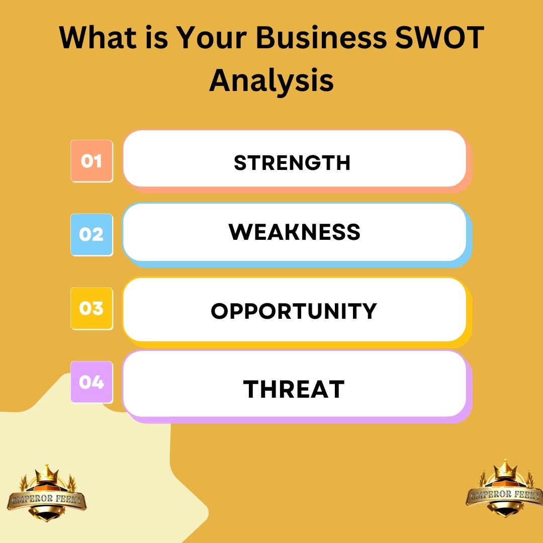 As a business owner. Have you for once reflect on what is your business SWOT ANALYSIS. what standard set you apart, what imposes threat to you, what you needed to improve on, what unique opportunity keeps coming your way?

#businessgrowth #BusinessStrategy #ecommercebusiness