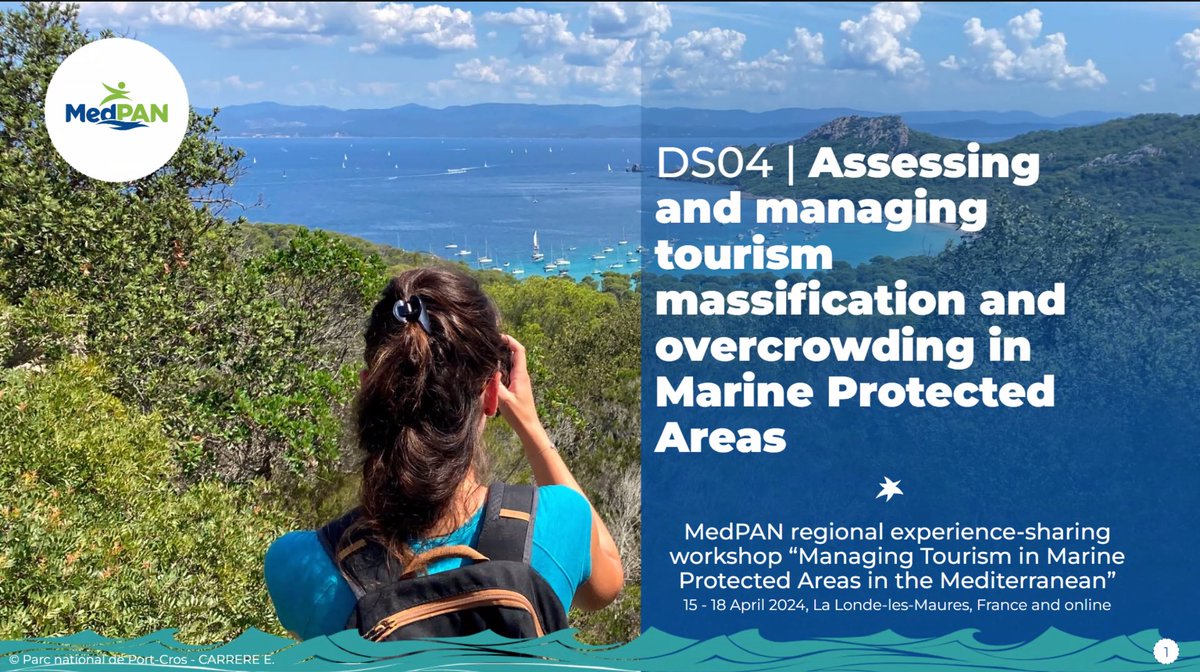 As part of @OurMissionOcean and #EUBlueParks, we are glad to attend the 2024 @MedPAN Workshop on #SustainableTourism in #MarineProtectedAreas🪼Regulation of over-visitation, auto-financing, private partnerships, the #Mediterranean provides inspiration for #MarineConservation🦞🐋