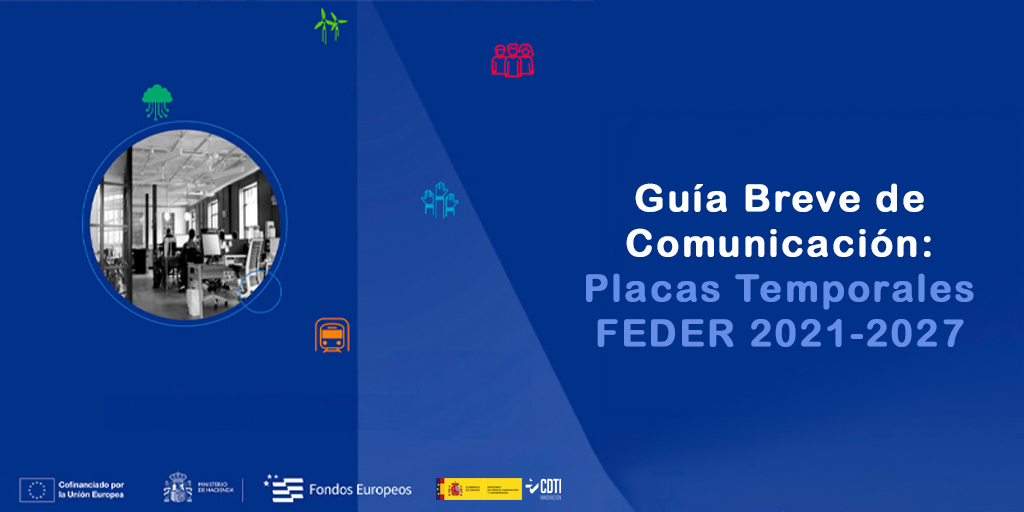 📣Si eres beneficiario de #FEDER 2021-2027 en proyectos CDTI, tienes disponible la Guía de Comunicación para la elaboración de Placas Temporales👇

🔹Indicaciones para su elaboración
🔹Logos
🔹Plantilla PPT de uso obligatorio

🔗bit.ly/447Xvl2

#FondosEuropeos #FEDERCDTI