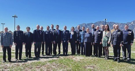 April 11 and 12, Gen Uchikura, COS, #JASDF participated in the Space Chiefs Forum and the #CSpO initiative Principals' Board in the U.S. to share the views among countries on issues of space domain 🛰️ and to further deepen mutual understanding of responsible use of space.