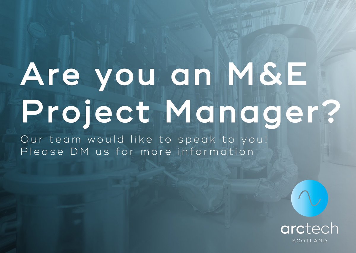 Interested in joining our team? 👇

#recruitingnow #hiringnow #projectmanagers #projectmanagement #buildingservices #mechanical #electrcial #constructionindustry #Glasgow