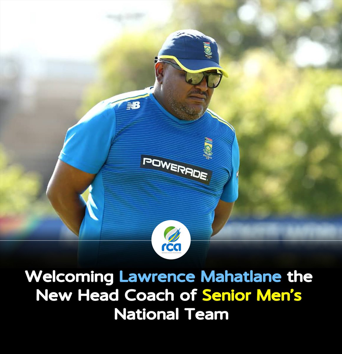 🏏 **A New Chapter Begins!** 🏏 *Lawrence Mahatlane Joins as National Men's Coach. #Growingwitheverystep
