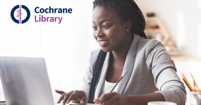 Writing a research paper or systematic review? Start your literature search with @CochraneLibrary CENTRAL database and see search results for over 1.8 million reports of randomized and quasi-randomized controlled trials. Find out more: buff.ly/3sgGUt5