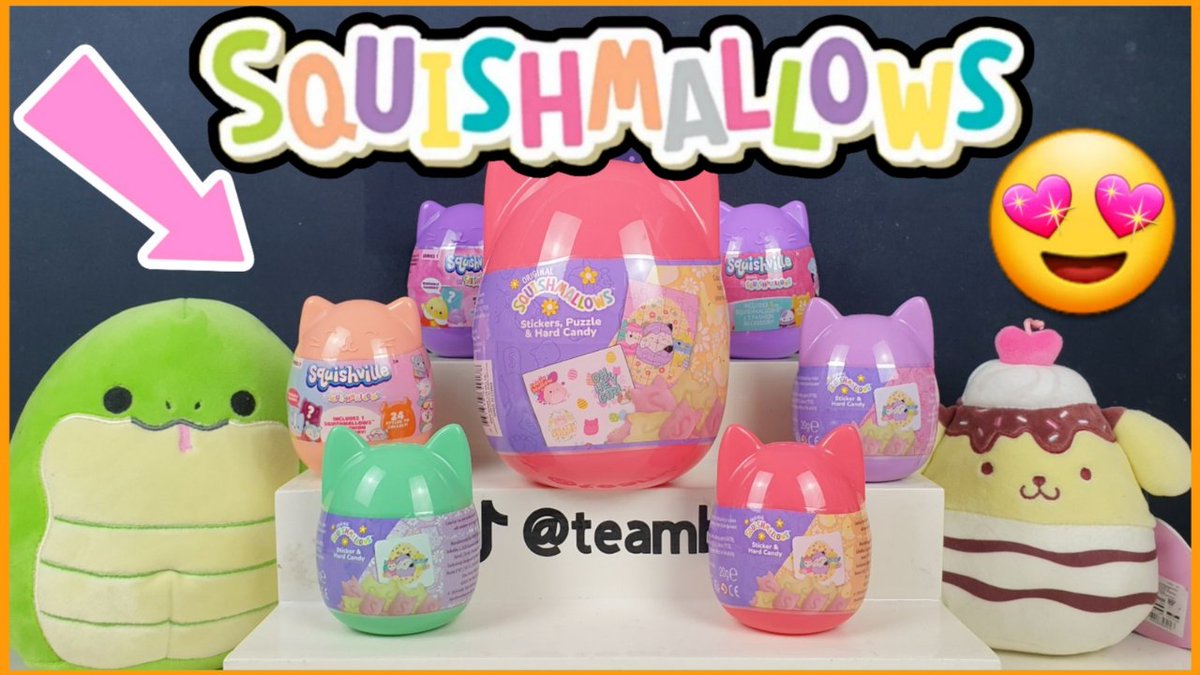 SQUISHMALLOWS SPECIAL! youtu.be/WTXrLwpL_jg Today we are unboxing lots of adorable Squishmallows! So lets see what these new special capsules have inside! #squishmallows #squishville #squishmallow2024 @squishville @SquishmallowsUK