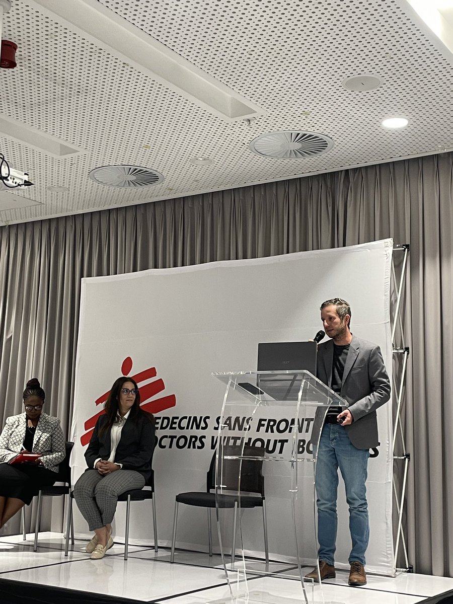 Dr Bernhard Kerschberger kicks off #MSF Scientific Days Southern Africa with #STI management research from our host country, Eswatini: “for improved quality of care and antibiotic stewardship, we need affordable, rapid point-of-care tests” #MSFsci