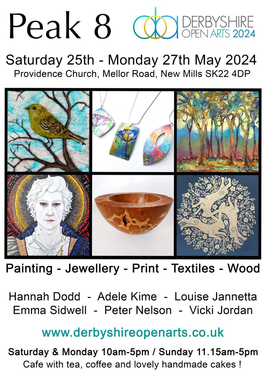 👉This fabulous event is getting closer! I'm with a lovely & very talented group of Artists & Makers! Do come & visit us...there will be very yummy homemade cake too! 🍰🫖☕️