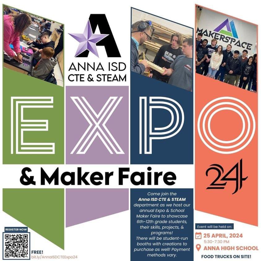 AISD_Makerspace's tweet photo. Come check out our Makerspace &amp; MakerFaire! https://t.co/UZPqmtPzxi